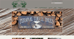 Desktop Screenshot of personaltouchtreeservice.com